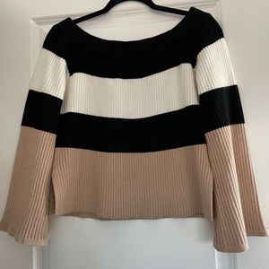 Off the shoulder sweater